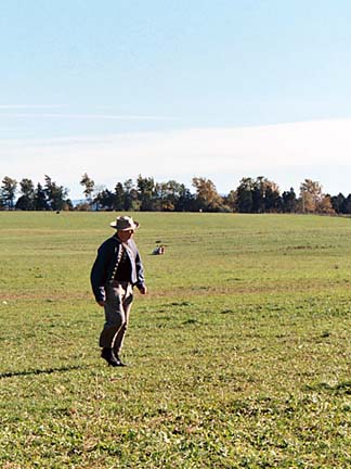 soldier walking