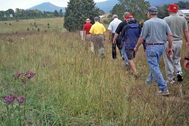 men walking