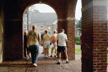 Fairfax Courthouse Archway