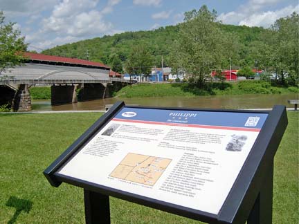 Civil War marker