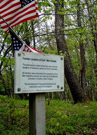 Sign for former Cemetery